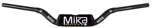 Mika Metals Handlebar Raw Series 1-1/8" Mini Wide Bend Blk Mk-Ra-Mw-Black