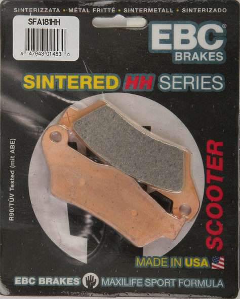 EBC Brake Pads Sfa181Hh Double-H Sintered Sfa181Hh