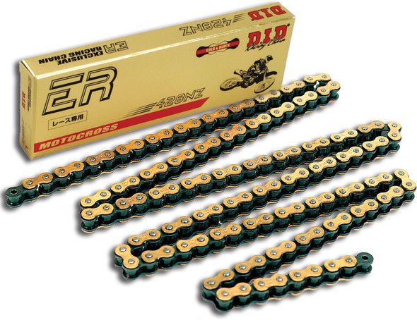 D.I.D Super 428Nzg-130 Non O-Ring Chain Gold 428Nzgx130Fb