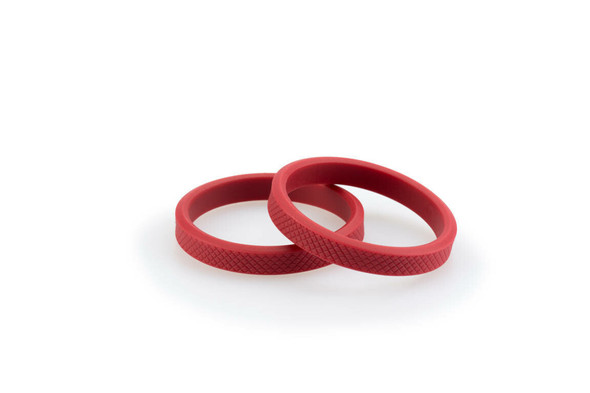 Puig Frame Slider Rings Vintage Red 3667R