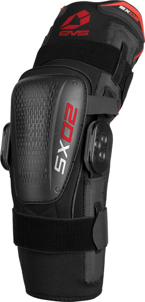 Evs Sx02 Knee Brace Black Xl Sx02-20K-Xl