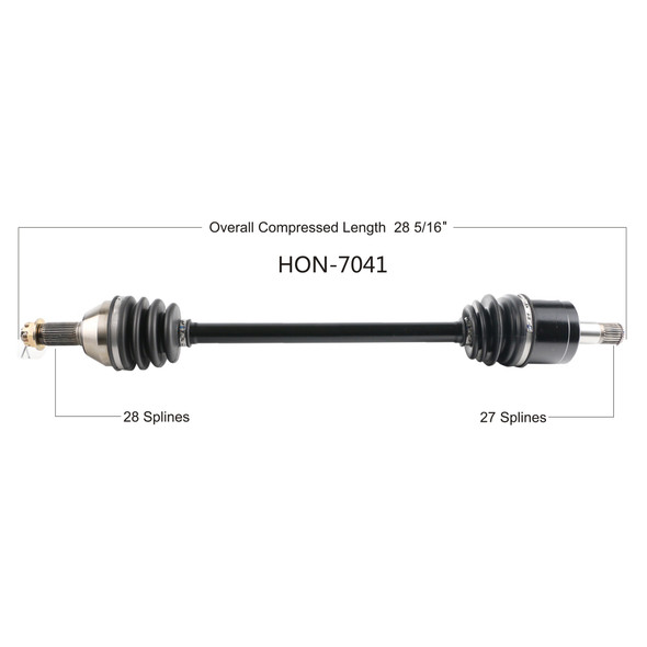 Open Trail Oe 2.0 Axle Rear Left Hon-7041