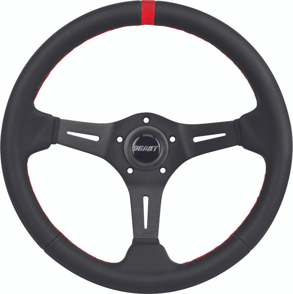 Grant R&P Steering Wheel Black Leather 692