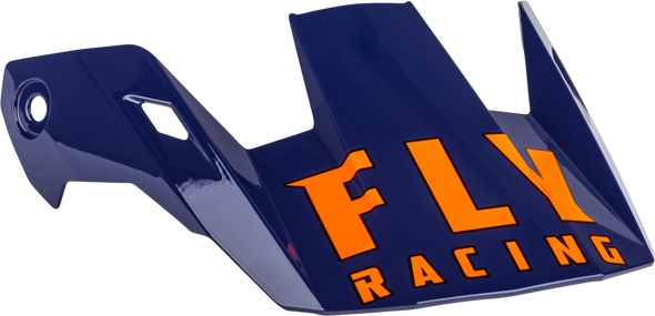 Fly Racing Rayce Helmet Visor Navy/Orange/Red Xs-Lg 73-91156