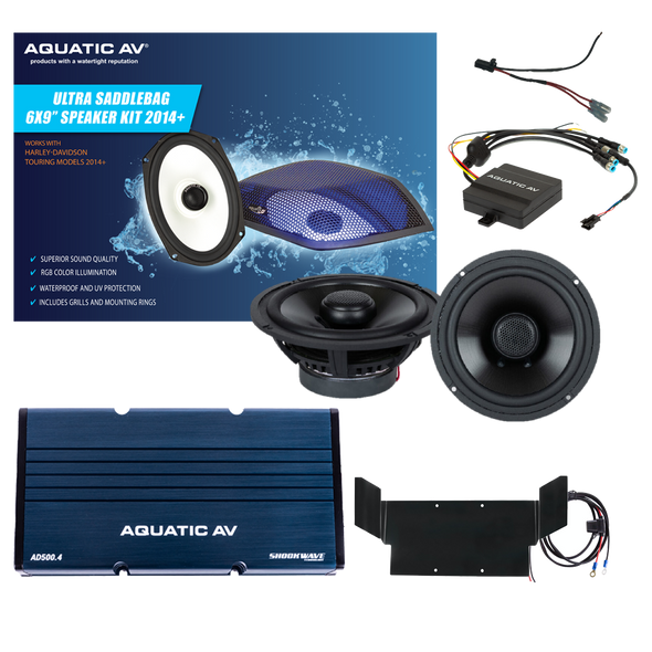 Aquatic Av Ultra Speaker Kit Flht `98-13 Bt300