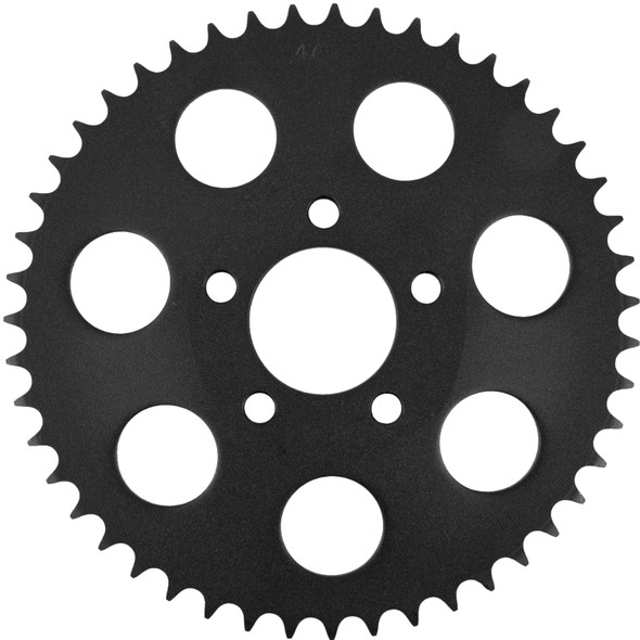 Harddrive Textured Black Rr Sprocket Dished 47T 00-13 Big Twin 201666