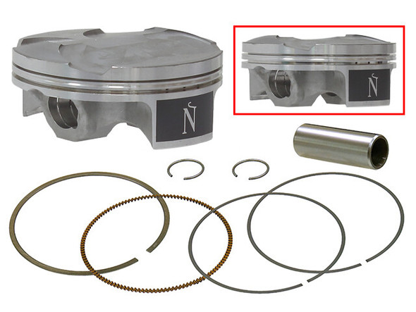 Namura Piston Kit Forged Nikasil Cyl 76.78/+0.02 13.5:1 Hon Fx-10042-C