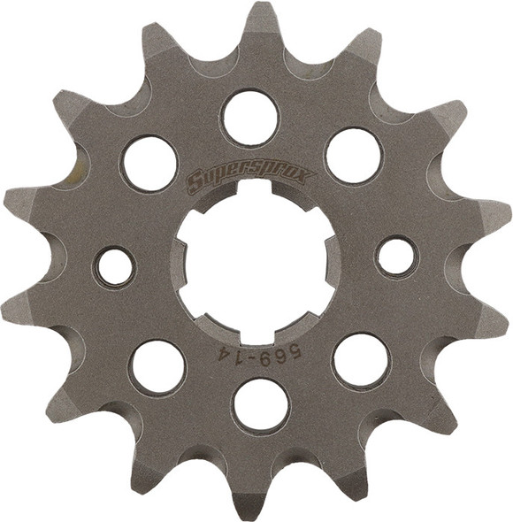 Supersprox Front Cs Sprocket Steel 14T-520 Kaw/Yam Cst-569-14-1