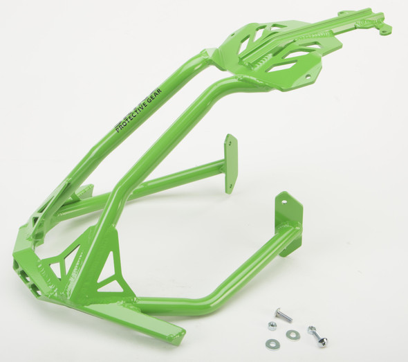 Spg Front Bumper Lime Green A/C Ascender Acfb405-Lgrn