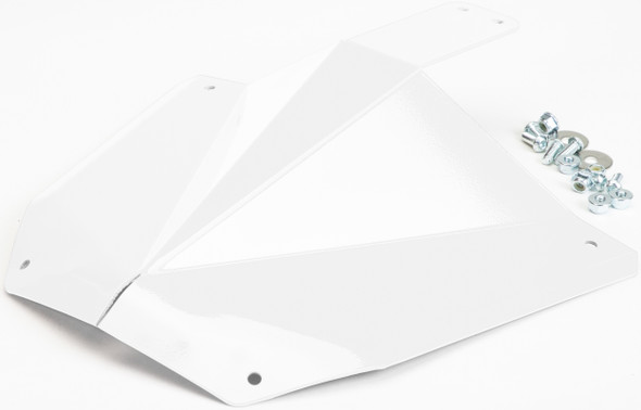 Straightline Skid Plate Wht For Gen4 Front Bumper S/M 183-232-White