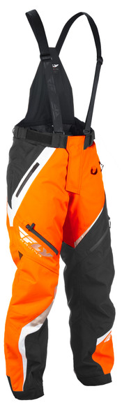 Fly Racing Snx Pro Bib Orange/Black 2X #6152 470-20682X