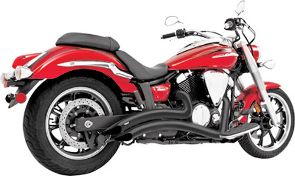 Freedom Exhaust Radius Black Honda Vtx1300C/R/S Mh00002