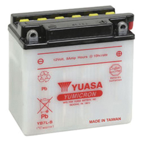 Yuasa Yb7L-B Yumicron-12 Volt Battery Yuam2273Y