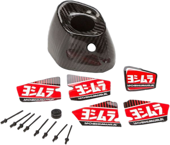 Yoshimura End Cap Cover Kit Right Side Rs9/Rs9T Rh Cf Ym9-Cfc-R-1-K-1