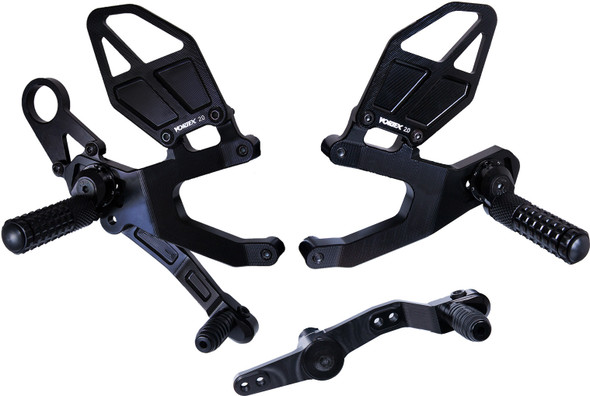 Vortex Rear Set Complete Blk Bmw Rs184K