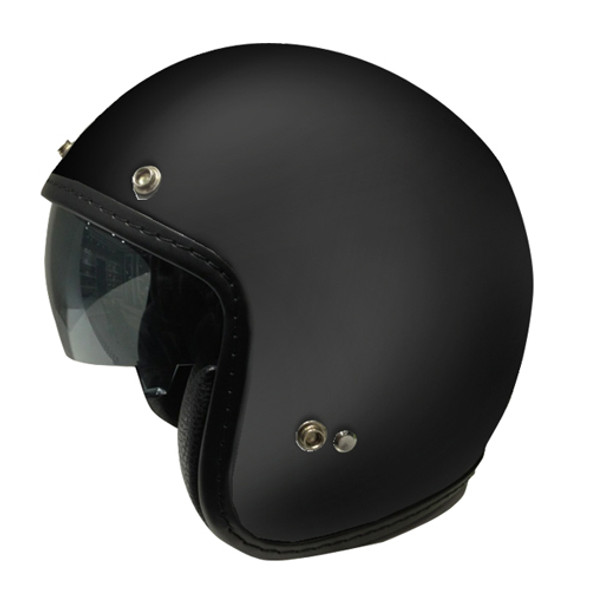Zoan Zoan 3/4 Retro Open Face Helmet - Black - 2Xl 032-128