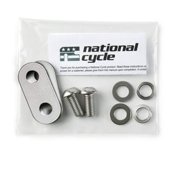 National Cycle Footrest Mount/Pr Stainless 38Mm Comfort Bar Gl1800 Bag#4014-38Mm