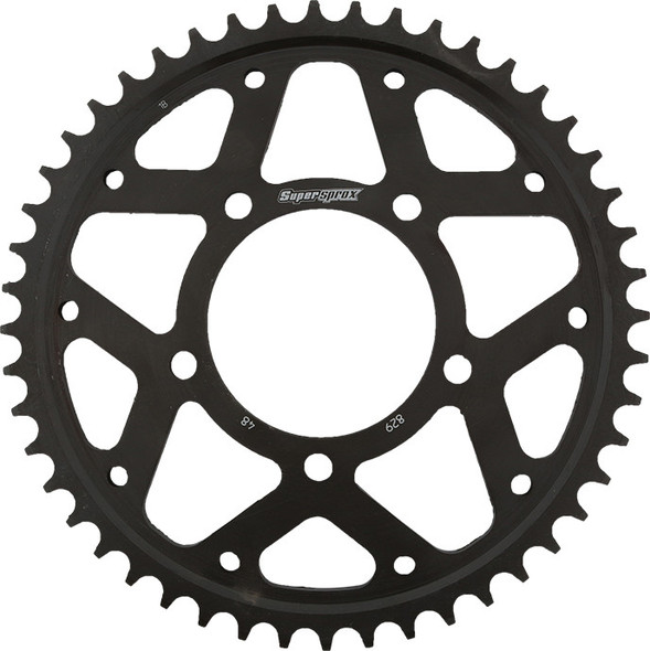 Supersprox Rear Sprocket Steel 48T-530 Blk Suz Rfe-829-48-Blk