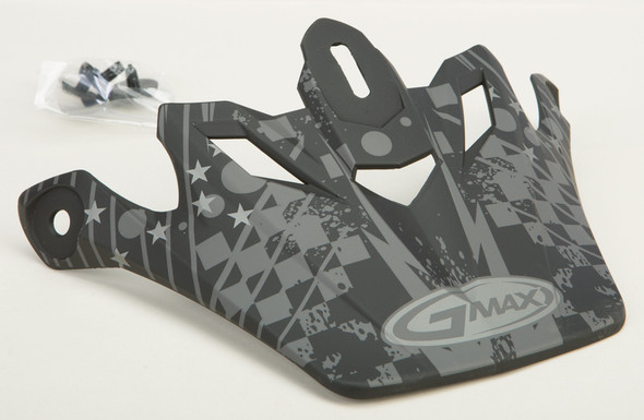Gmax Gm-46Y-1 Revurb Helmet Visor Matte Black/Silver Youth G046035