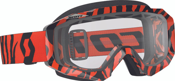 Scott Hustle Enduro Goggle Black/Orange W/Clear Lens 246432-5402043