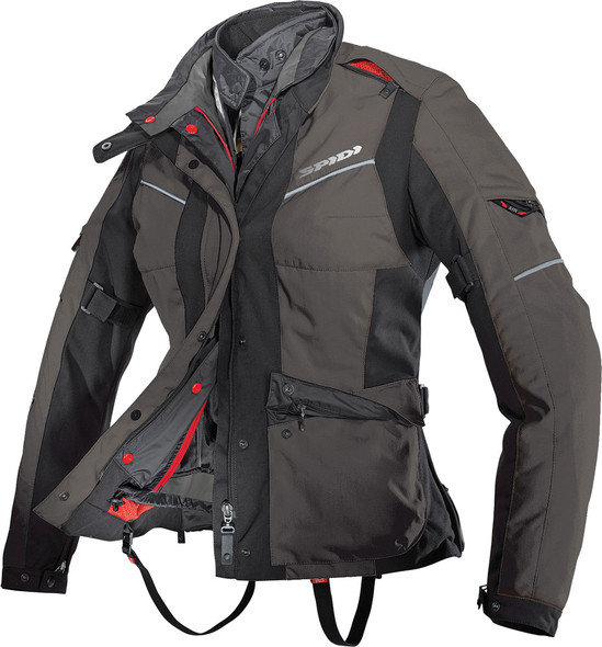 Spidi Venture H2Out Ladies Jacket Grey Xs D90-172-Xs