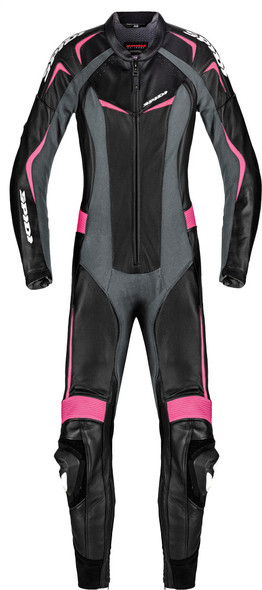 Spidi Wind Pro Ladies Tracksuit Black/Fuchsia E48/46 Y122-545-48