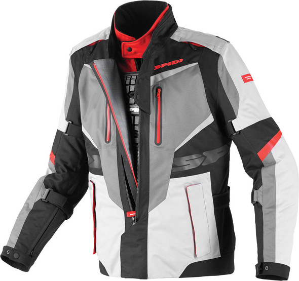 Spidi X-Tour Jacket Black/Grey/Red X D141-021-X