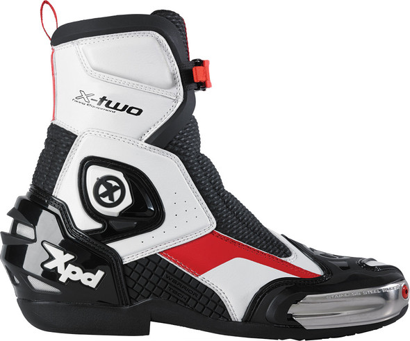 Spidi X-Two Boots White/Red/Black E43/Us9.5 S84-001-43