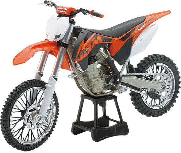 New-Ray Replica 1:10 Race Bike 14 Ktm 450Sx-F Orange 57623