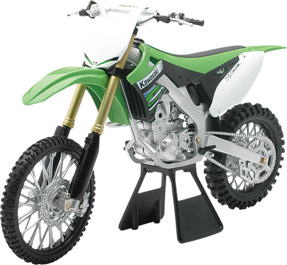 New-Ray Replica 1:6 Race Bike 12 Kawasaki Kx450F Green 49403