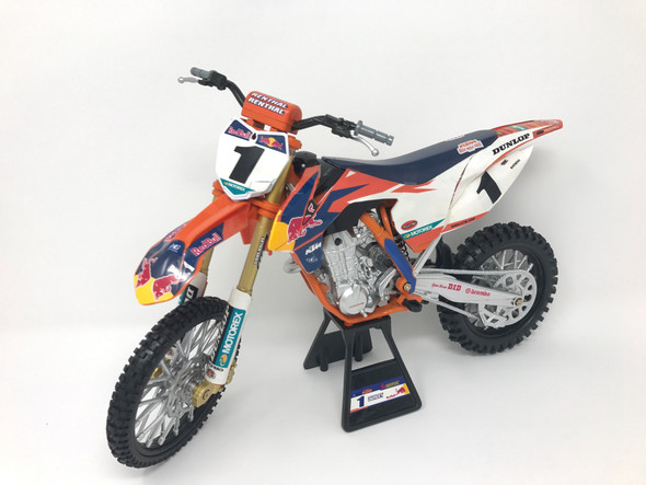 New-Ray Replica 1:6 Race Bike 17 Ktm 450Sx-F Orange(Dungey) 49623