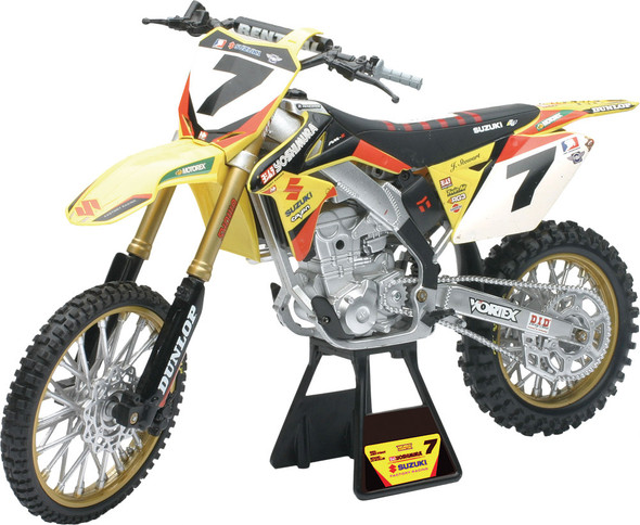 New-Ray Replica 1:6 Race Bike Suzuki Rm-Z450 Yellow(Stewart) 49483