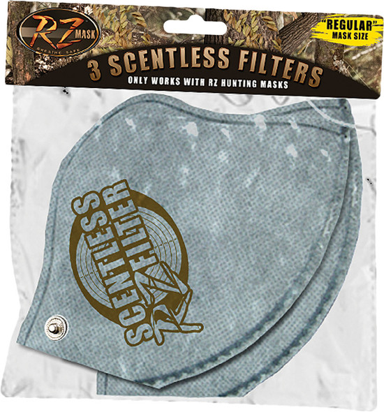 Rz Mask Scentless Filters Adult X 3/Pk 82835
