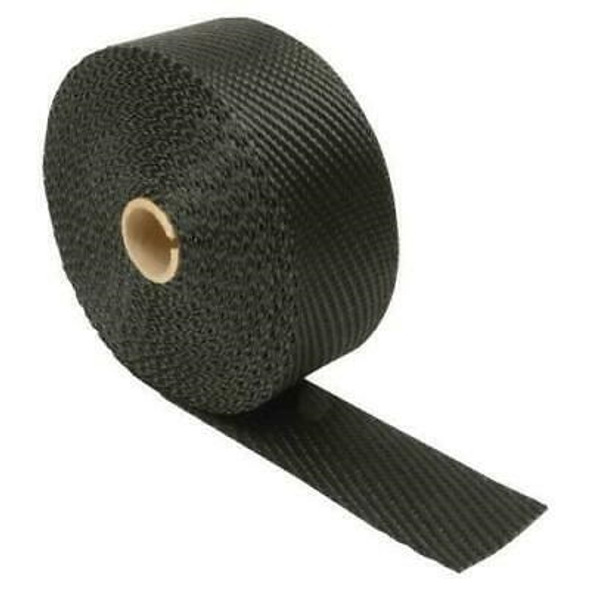 Helix 1" X 25 Ft. Black Exhaust Wrap Kit W/ Ties 526-2002