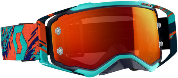 Scott Prospect Goggle Blue/Orange W/Orange Chrome Works 268178-1454280