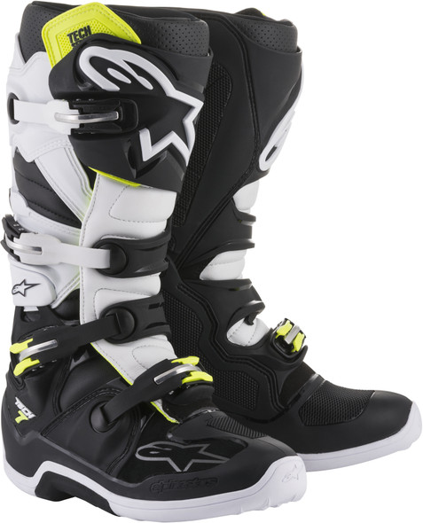 Alpinestars Tech 7 Boots Black/White Sz 11 2012014-12-11