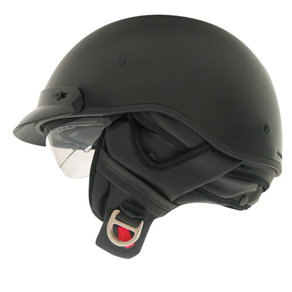 Zoan Zoan Route 66 Half Helmet - Matte Black - 2Xl 031-028