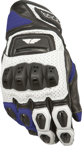 Fly Racing Fl2-S Gloves White/Blue X #5884 476-2052~5