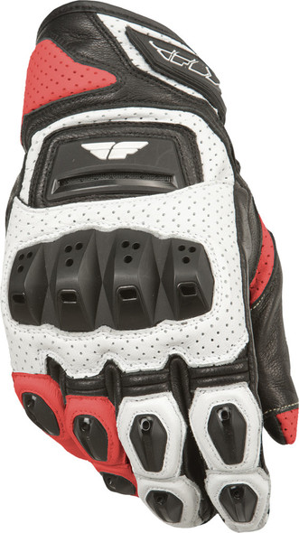 Fly Racing Fl2-S Gloves White/Red M #5884 476-2051~3