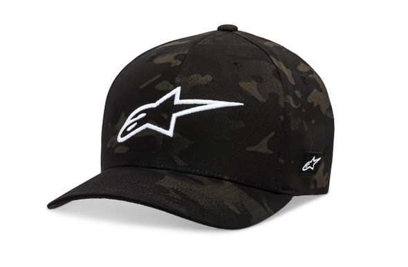 Alpinestars Ageless Camo Hat Black/White Sm/Md 1019-81118-1020-S/M