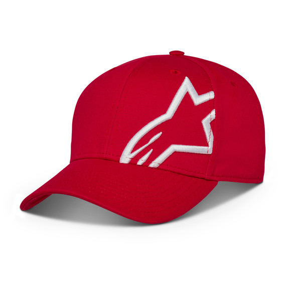 Alpinestars Corp Snap 2 Hat Red/White O/S 1211-81009-3020-Os
