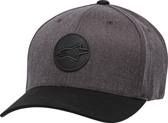 Alpinestars Dot Patch Hat Charcoal/Black Lg/Xl Curved Bill 1139-81550-1810-L/X