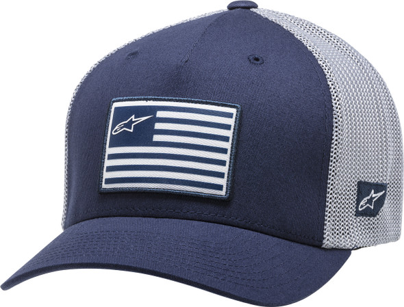 Alpinestars Flag Hat Navy Sm/Md 1210-81100-70-Sm/Md