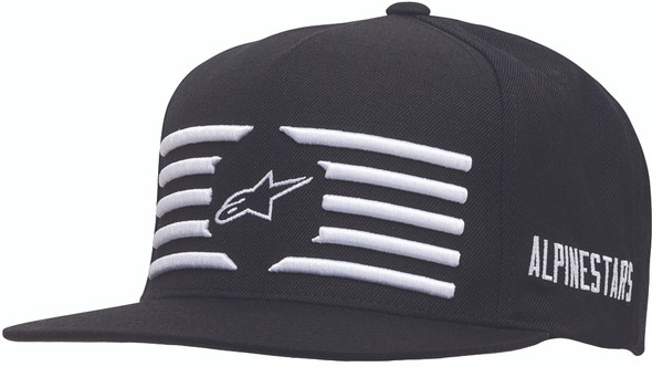 Alpinestars Pressure Snapback Hat (Black) 1017-81013-10