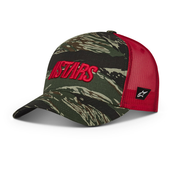 Alpinestars Tropic Hat Military/Red O/S 1211-81019-6930-Os