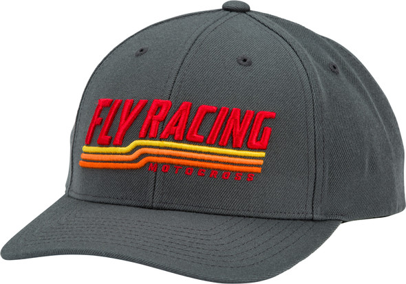 Fly Racing Fly Nostalgia Hat Grey 351-0124