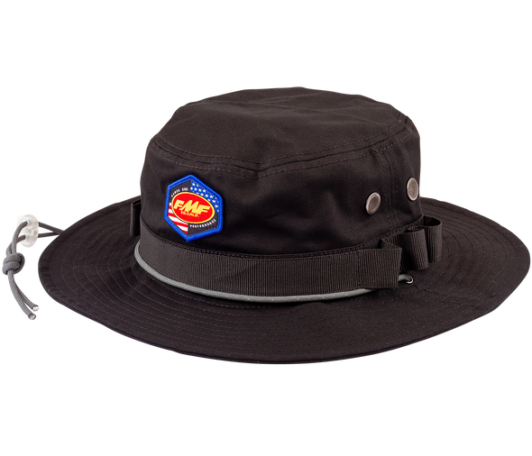 FMF Apparel Nuts & Bolts Bucket Hat Black Os Sp22193900-Blk-Os