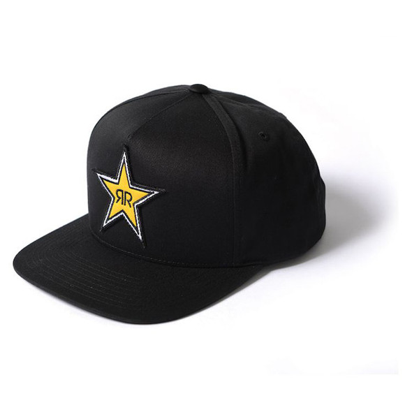 Factory Effex RockStar Snapback Hat / Black (One Size) 18-86602