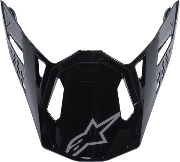 Alpinestars M8 Helmet Visor Glossy Black 8981019-1180-M8