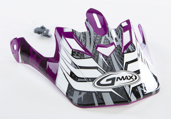 Gmax Gm-46X-1 Shredder Visor Purple Xs-Sm G046017